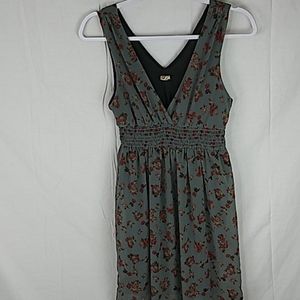 A IS FOR AUDREY blue floral lightweight dress M
